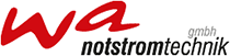 Flutlichtaggregate WA Notstromtechnik GbmH Logo